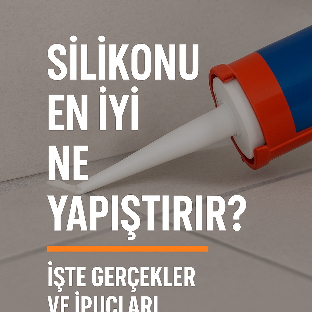Silikonu En İyi Ne Yapıştırır?
