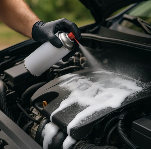 Motor Temizleme Spreyi Zararlı mı?