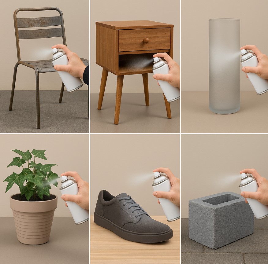 Sprey Boya İle Neler Boyanır?